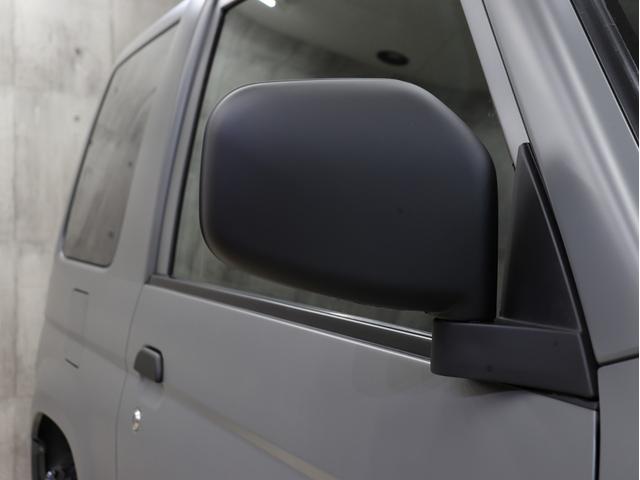 パジェロミニ エクシード　４ＷＤ　ターボ　ブレラＯＧカスタム　新品マッドテレーンタイヤ　マットブラック塗装済ＡＷ　新品ルーフラック＆新品ルーフキャリア　テールランプブラックアウト　背面タイヤ　マットブラック塗り分け（17枚目）