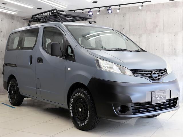 ＮＶ２００バネットバン ＤＸ　ブレラＯＧカスタム　新品社外アルミホイール＆新品マッドテレーンタイヤ　新品ルーフラック＆新品ベースキャリア　インナーブラックヘッドライト　テールランプブラックアウト　マットブラック塗り分け（32枚目）
