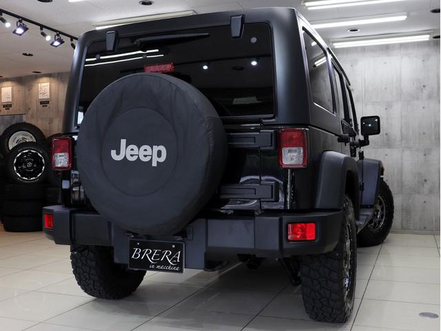 ジープ・ラングラーアンリミテッド スポーツ 4WD ブレラOGカスタム 新品社外AW&新品BFグッドリッチMTタイヤ 新品社外LEDリング付ヘッドライト 新品バッドフェイスグリル サイドカメラ ETC ドラレコ クルーズコントロール キーレス(9枚目)