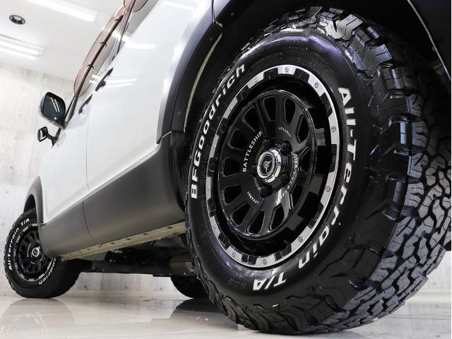 デリカD:5 G プレミアム 4WD ブレラOGカスタム 新品社外AW 新品BFグッドリッチATタイヤ 新品オバフェン 新品リアラダー ファイバーLEDヘッドライト テールブラック 電動バックドア ナビ 前横後カメラ 後席モニタ(12枚目)