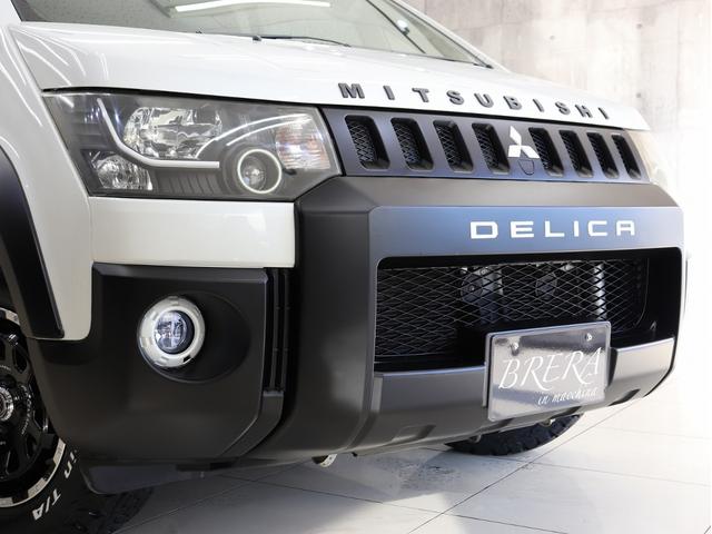 デリカD:5 G プレミアム 4WD ブレラOGカスタム 新品社外AW 新品BFグッドリッチATタイヤ 新品オバフェン 新品リアラダー ファイバーLEDヘッドライト テールブラック 電動バックドア ナビ 前横後カメラ 後席モニタ(19枚目)