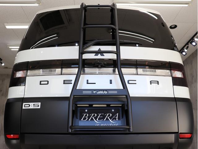 デリカD:5 G プレミアム 4WD ブレラOGカスタム 新品社外AW 新品BFグッドリッチATタイヤ 新品オバフェン 新品リアラダー ファイバーLEDヘッドライト テールブラック 電動バックドア ナビ 前横後カメラ 後席モニタ(23枚目)