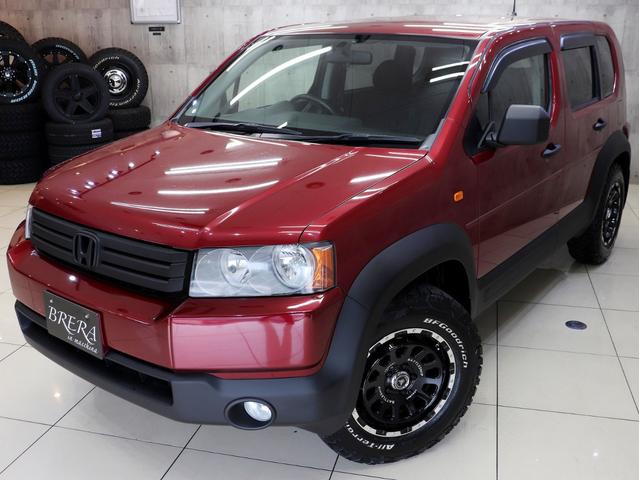 クロスロード 20X 7人乗り ブレラOGカスタム 新品社外アルミホイール 新品BFグッドリッチATタイヤ テールランプブラックアウト マットブラック塗り分け HDDナビ 地デジTV バックカメラ ETC キーレス(2枚目)