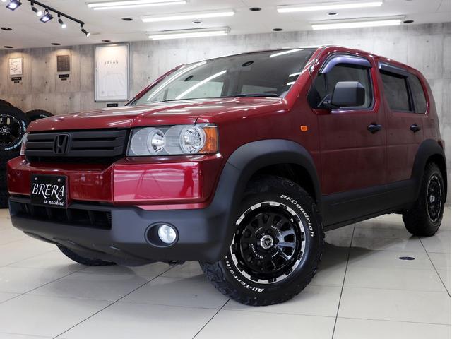 クロスロード 20X 7人乗り ブレラOGカスタム 新品社外アルミホイール 新品BFグッドリッチATタイヤ テールランプブラックアウト マットブラック塗り分け HDDナビ 地デジTV バックカメラ ETC キーレス(3枚目)