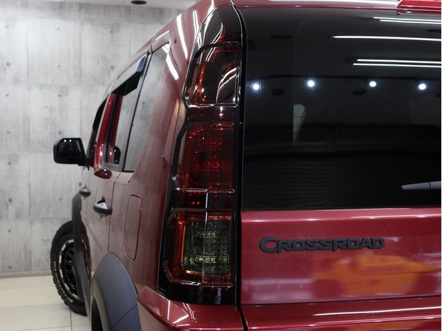 クロスロード 20X 7人乗り ブレラOGカスタム 新品社外アルミホイール 新品BFグッドリッチATタイヤ テールランプブラックアウト マットブラック塗り分け HDDナビ 地デジTV バックカメラ ETC キーレス(18枚目)