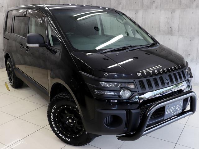 デリカD:5 G パワーパッケージ ブレラOGカスタム 新品社外AW 新品BFグッドリッチATタイヤ 新品ブルバー 新品リアラダー ヘッドライトプロテクター テールランプブラックアウト マットブラック塗り分け 両側電動ドア スマートキー(4枚目)