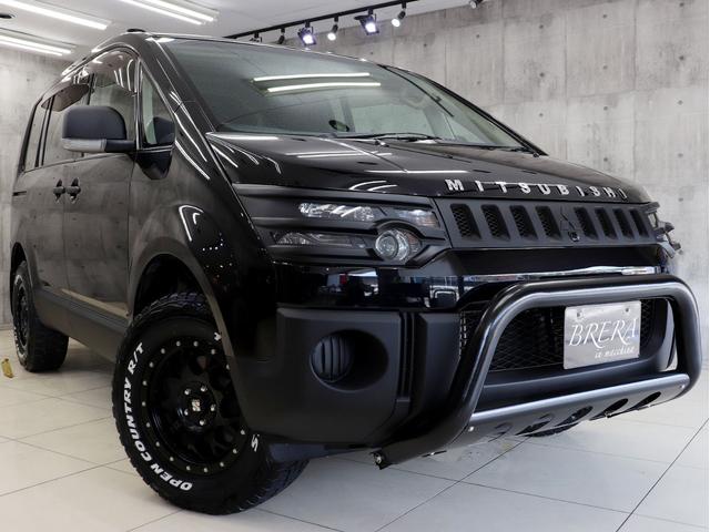 デリカD:5 G パワーパッケージ ブレラOGカスタム 新品社外AW 新品BFグッドリッチATタイヤ 新品ブルバー 新品リアラダー ヘッドライトプロテクター テールランプブラックアウト マットブラック塗り分け 両側電動ドア スマートキー(5枚目)