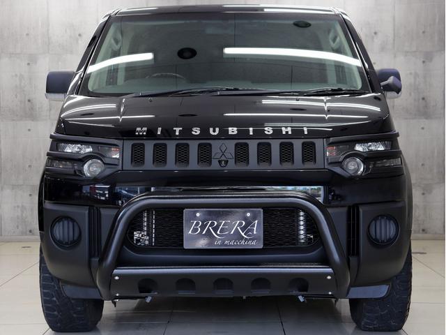 デリカD:5 G パワーパッケージ ブレラOGカスタム 新品社外AW 新品BFグッドリッチATタイヤ 新品ブルバー 新品リアラダー ヘッドライトプロテクター テールランプブラックアウト マットブラック塗り分け 両側電動ドア スマートキー(6枚目)