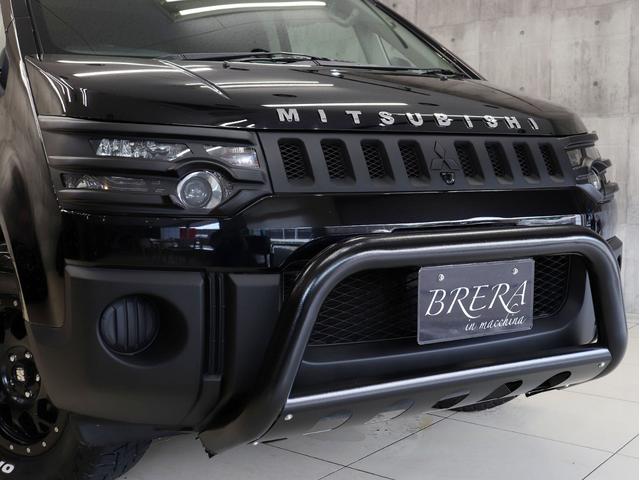 デリカD:5 G パワーパッケージ ブレラOGカスタム 新品社外AW 新品BFグッドリッチATタイヤ 新品ブルバー 新品リアラダー ヘッドライトプロテクター テールランプブラックアウト マットブラック塗り分け 両側電動ドア スマートキー(16枚目)