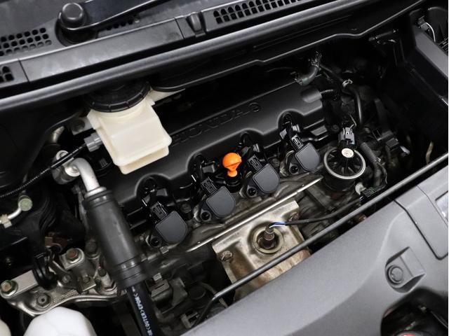 ステップワゴンスパーダ Z ブレラOGカスタム 新品社外AW&新品マッドテレーンタイヤ 新品ルーフラック インナーブラックヘッドライト テールブラックアウト マットブラック仕上げ 両側電動スラドアHDDナビBカメラ スマートキー(44枚目)