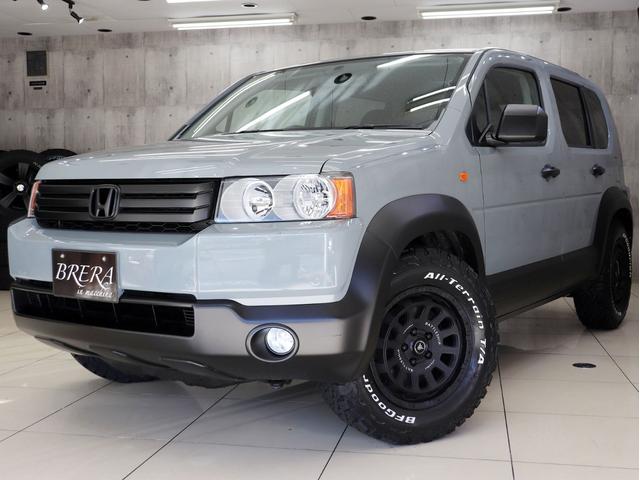 クロスロード 18L Xパッケージ 7人乗り BRERAオリジナルカスタム 新品社外アルミホイール 新品BFグッドリッチATタイヤ マットブラック塗り分け HDDナビ バックカメラ ETC キーレス(3枚目)