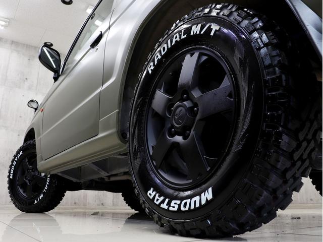 パジェロミニ ＶＲ　４ＷＤ　ターボ　ブレラＯＧカスタム　新品社外ＡＷ　新品マッドテレーンタイヤ　新品ルーフラック＆新品ベースキャリア　テールランプブラックアウト　ＭＩＴＳＵＢＩＳＨＩエンブレム　マットブラック塗り分け（12枚目）