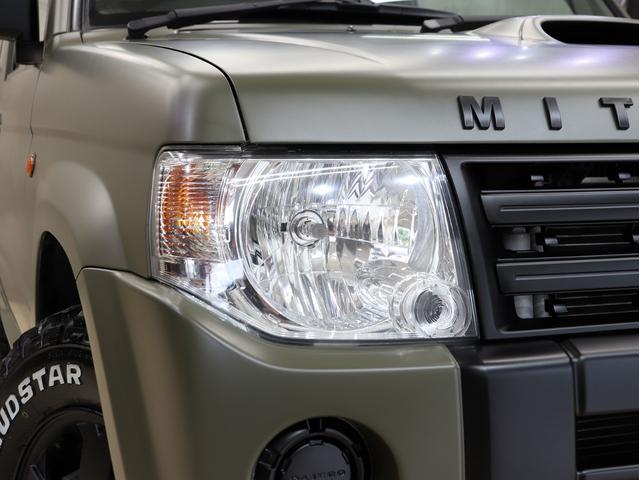 パジェロミニ ＶＲ　４ＷＤ　ターボ　ブレラＯＧカスタム　新品社外ＡＷ　新品マッドテレーンタイヤ　新品ルーフラック＆新品ベースキャリア　テールランプブラックアウト　ＭＩＴＳＵＢＩＳＨＩエンブレム　マットブラック塗り分け（14枚目）
