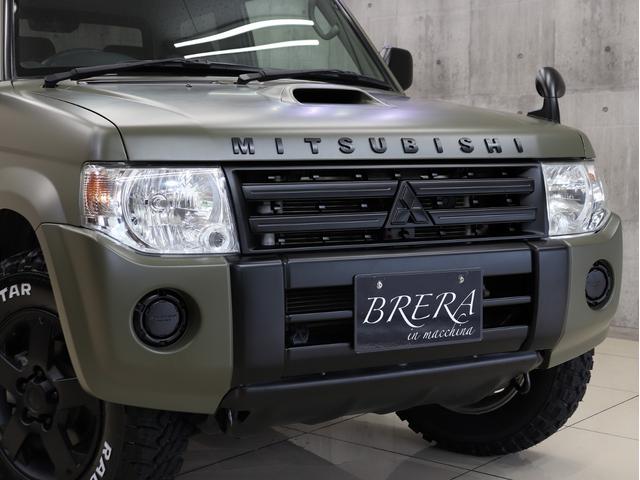 パジェロミニ ＶＲ　４ＷＤ　ターボ　ブレラＯＧカスタム　新品社外ＡＷ　新品マッドテレーンタイヤ　新品ルーフラック＆新品ベースキャリア　テールランプブラックアウト　ＭＩＴＳＵＢＩＳＨＩエンブレム　マットブラック塗り分け（16枚目）