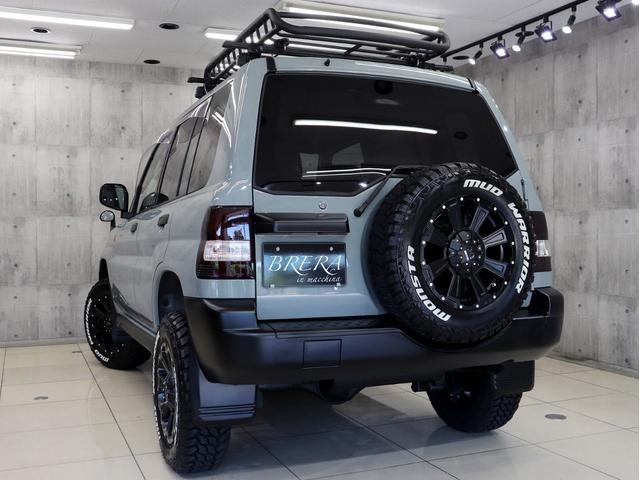 パジェロイオ ZX 4WD BRERAオリジナルカスタム 新品社外アルミホイール 新品マッドテレーンタイヤ 新品ルーフラック&新品ベースキャリア インナーブラックヘッドライト テールランプブラックアウト ETC キーレス(8枚目)