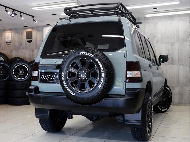 パジェロイオ ZX 4WD BRERAオリジナルカスタム 新品社外アルミホイール 新品マッドテレーンタイヤ 新品ルーフラック&新品ベースキャリア インナーブラックヘッドライト テールランプブラックアウト ETC キーレス(9枚目)