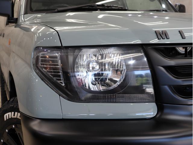 パジェロイオ ZX 4WD BRERAオリジナルカスタム 新品社外アルミホイール 新品マッドテレーンタイヤ 新品ルーフラック&新品ベースキャリア インナーブラックヘッドライト テールランプブラックアウト ETC キーレス(14枚目)