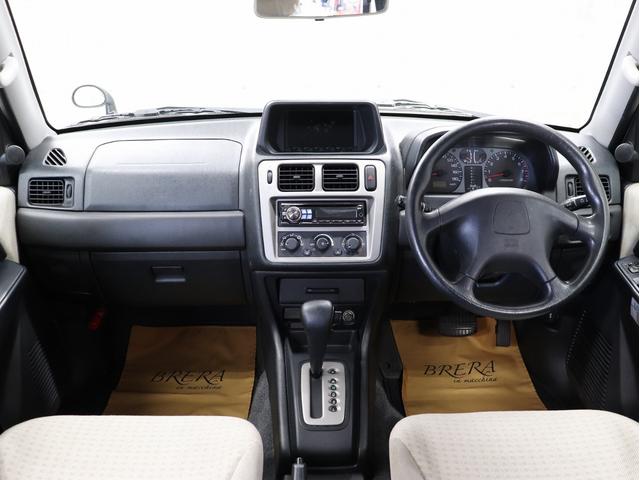 パジェロイオ ZX 4WD BRERAオリジナルカスタム 新品社外アルミホイール 新品マッドテレーンタイヤ 新品ルーフラック&新品ベースキャリア インナーブラックヘッドライト テールランプブラックアウト ETC キーレス(23枚目)