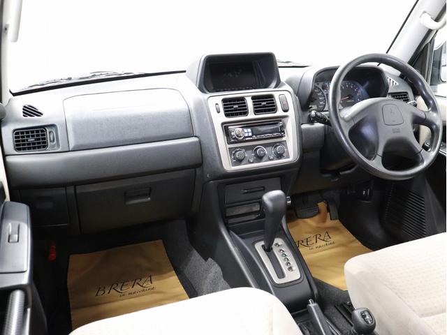 パジェロイオ ZX 4WD BRERAオリジナルカスタム 新品社外アルミホイール 新品マッドテレーンタイヤ 新品ルーフラック&新品ベースキャリア インナーブラックヘッドライト テールランプブラックアウト ETC キーレス(25枚目)