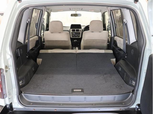 パジェロイオ ZX 4WD BRERAオリジナルカスタム 新品社外アルミホイール 新品マッドテレーンタイヤ 新品ルーフラック&新品ベースキャリア インナーブラックヘッドライト テールランプブラックアウト ETC キーレス(34枚目)