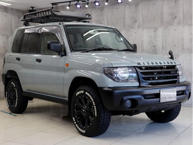 パジェロイオ ZX 4WD BRERAオリジナルカスタム 新品社外アルミホイール 新品マッドテレーンタイヤ 新品ルーフラック&新品ベースキャリア インナーブラックヘッドライト テールランプブラックアウト ETC キーレス(37枚目)