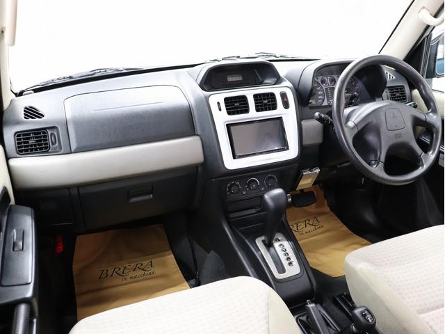 パジェロイオ パールパッケージ　ナビエディション　４ＷＤ　ブレラＯＧカスタム　新品社外ＡＷ　新品マッドテレーンタイヤ　新品ルーフラック＆新品ベースキャリア　インナーブラックヘッドライト　テールランプブラックアウト　マットブラック塗分　ＥＴＣ（25枚目）