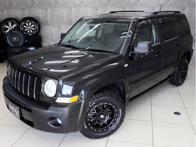 ジープ・パトリオット スポーツ 4WD BRERAオリジナルカスタム 新品社外アルミホイール 新品BFグッドリッチATタイヤ マットブラック塗り分け 社外ナビ バックカメラ 純正サイドカメラ ETC(2枚目)