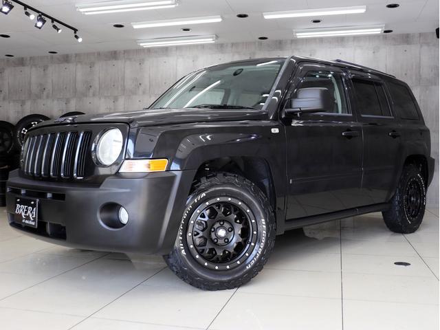 ジープ・パトリオット スポーツ 4WD BRERAオリジナルカスタム 新品社外アルミホイール 新品BFグッドリッチATタイヤ マットブラック塗り分け 社外ナビ バックカメラ 純正サイドカメラ ETC(3枚目)
