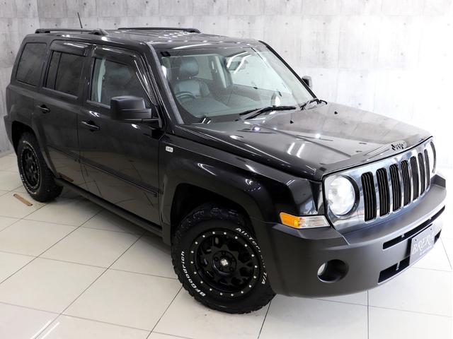 ジープ・パトリオット スポーツ 4WD BRERAオリジナルカスタム 新品社外アルミホイール 新品BFグッドリッチATタイヤ マットブラック塗り分け 社外ナビ バックカメラ 純正サイドカメラ ETC(4枚目)