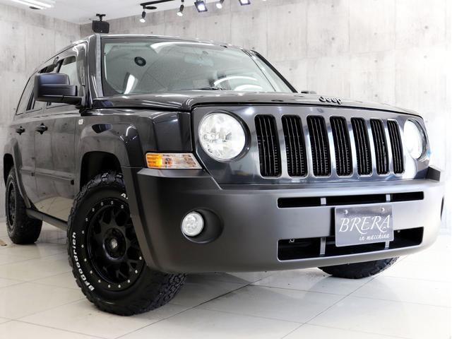ジープ・パトリオット スポーツ 4WD BRERAオリジナルカスタム 新品社外アルミホイール 新品BFグッドリッチATタイヤ マットブラック塗り分け 社外ナビ バックカメラ 純正サイドカメラ ETC(5枚目)