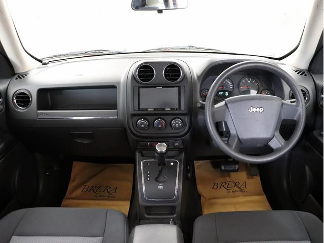 ジープ・パトリオット スポーツ 4WD BRERAオリジナルカスタム 新品社外アルミホイール 新品BFグッドリッチATタイヤ マットブラック塗り分け 社外ナビ バックカメラ 純正サイドカメラ ETC(20枚目)