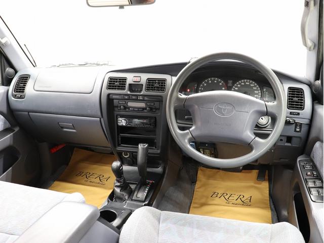 ハイラックスサーフ SSR-X 4WD オリジナルナローボディ仕様 新品社外ホイール 新品オールテレーンタイヤ 新品前後メッキバンパー TOYOTAメッシュグリル USコーナーウィンカー マットブラック塗り分け(23枚目)