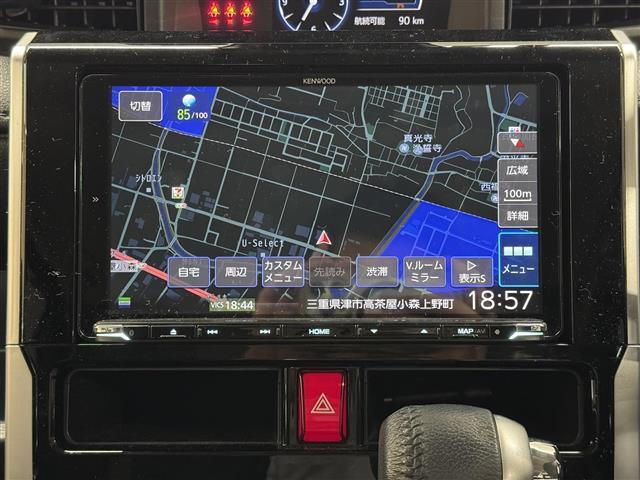 ルーミー カスタムG 両側パワースライドドア/9インチナビ/バックカメラ/ドライブレコーダー/ETC/スマートアシスト/衝突回避支援ブレーキ/レーダークルコン/コーナーセンサー/ハイビームアシスト/電子パーキングブレーキ(6枚目)