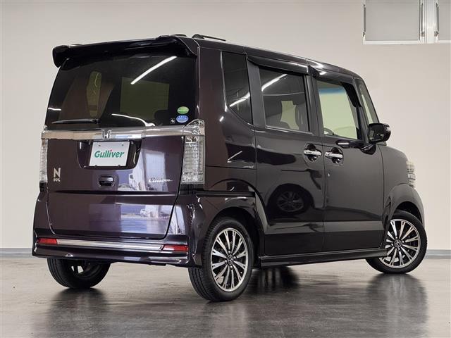 N-BOXカスタム G・ターボLパッケージ 両側パワースライドドア/7インチナビ/地デジTV/バックカメラ/ドライブレコーダー/ETC/ハーフレザー/CTBA:シティブレーキアクティブシステム/オートライト/キセノンヘッドライト/Pスタート(39枚目)