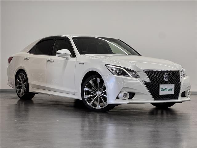 クラウンハイブリッド アスリートＳ　寒冷地仕様／８インチナビ／バックカメラ／ドライブレコーダー／ＥＴＣ／クルーズコントロール／パワーシート／シートヒーター／ステアリングヒーター／オートライト／ＨＩＤヘッドライト／社外１９ＡＷ／Ｐスタート（50枚目）