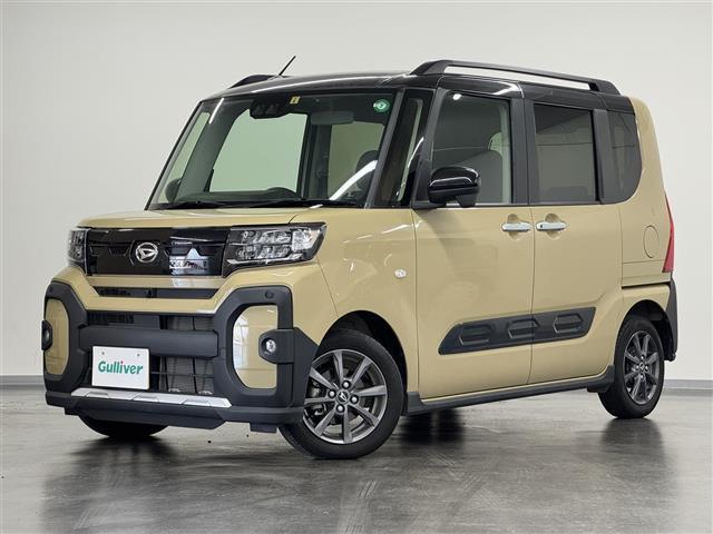 タント ファンクロス 両側パワースライドドア/7インチナビ/パノラマモニター/ルーフレール/スマートアシスト/衝突回避支援ブレーキ/車線逸脱警報機能/標識認識機能/レーンキープコントロール/コーナーセンサー/シートヒーター(40枚目)