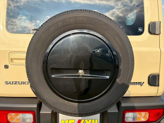 ジムニー XC【4AT・4WD・禁煙・ディスプレイオーディオ&Bカメ】 ◆ターボ◆走行15,164km◆衝突被害軽減ブレーキ◆車線逸脱警報◆【Bluetooth対応純正ディスプレイオーディオ・CD&DVD・USB】クルコン/アイスト/LEDライト/純正16AW/背面タイヤ(36枚目)