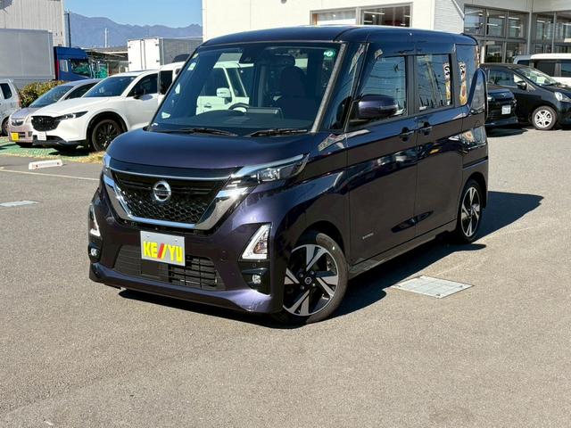 ルークス ハイウェイスターＧターボプロパイロットエディション　禁煙　◆プロパイロット◆衝突被害軽減ブレーキ◆車線逸脱警報◆【Ｂｌｕｅｔｏｏｔｈ対応９型ＳＤナビ・全方位カメラ・地デジＴＶ・ＤＶＤ・ＳＤ録音・ＥＴＣ】両側自動スライド／エンジンプッシュスタート／純正１５ＡＷ（3枚目）