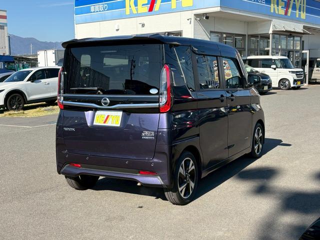 ルークス ハイウェイスターＧターボプロパイロットエディション　禁煙　◆プロパイロット◆衝突被害軽減ブレーキ◆車線逸脱警報◆【Ｂｌｕｅｔｏｏｔｈ対応９型ＳＤナビ・全方位カメラ・地デジＴＶ・ＤＶＤ・ＳＤ録音・ＥＴＣ】両側自動スライド／エンジンプッシュスタート／純正１５ＡＷ（8枚目）