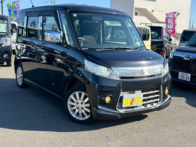 スペーシアカスタム ＸＳスマートフォン連携ナビ装着車【ナビ＆Ｂカメラ＆レーダー】　◆神奈川仕入◆タイミングチェーン◆自動スライドドア◆【Ｂｌｕｅｔｏｏｔｈ対応ナビ・ＴＶ・ＵＳＢ接続・ＡＵＸ・ＳＤ録音・Ｂカメラ】エンジンプッシュスタート／ＬＥＤルームランプ／ＨＩＤライト／純正１４ＡＷ（6枚目）