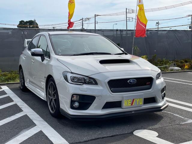 ＷＲＸ ＳＴＩ ＳＴＩ　タイプＳ　禁煙・１オーナー・６ＭＴ・ＳＴＩブレンボキャリパー・ＳＴＩ純正アルミ・大型リアウィング・ビルシュタインショック・油圧計・赤黒レザーシート・Ｂｌｕｅｔｏｏｔｈ対応純正ＳＤナビ・（44枚目）