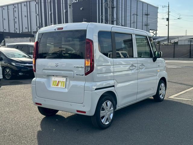 スペーシア ハイブリッドＸセーフティ＋パッケージ【全方位カメラ対応ナビ】　◆届出済未使用車◆衝突被害軽減ブレーキ◆車線逸脱警報◆ＬＥＤオートライト◆シートヒーター◆オットマン◆【Ｂｌｕｅｔｏｏｔｈ対応純正９型ナビ地デジＴＶ・ＵＳＢ】レーダークルーズ／両側自動スライドドア／（8枚目）