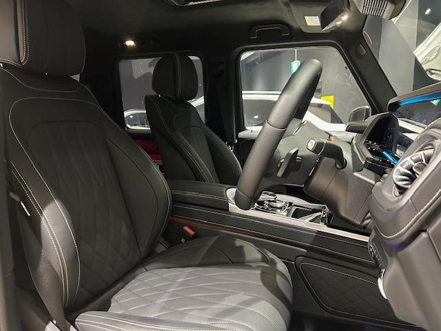 Ｇクラス Ｇ４００ｄ　ＡＭＧライン　Ｐｒｏｆｅｓｓｉｏｎａｌ　Ｅｄｉｔｉｏｎ　ナッパレザーシート　プロフェッショナルルーフラック／ラダー／タイヤホルダー　ブルメスターサラウンドシステム　ナイトパッケージ　シートヒーター　シートベンチレー（13枚目）