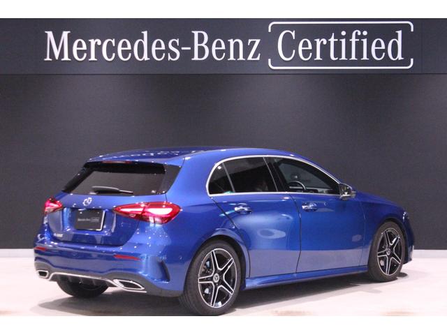 Ａクラス Ａ１８０　ＡＭＧラインパッケージ　弊社デモカーアップ　認定中古車保証２年　ＡＭＧラインパッケージ　ナビゲーションパッケージ　レーダーセーフティーパッケージ　リアビューカメラ　デジタルコックピットディスプレイ　キーレスゴー（3枚目）
