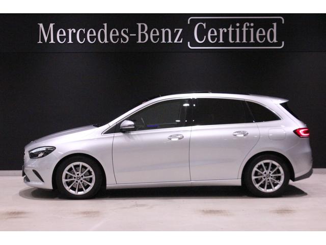 Ｂクラス Ｂ２００ｄ　認定中古車　パノラミックスライディングルーフ　本革シート　　アンビエントライト６４色　メモリー付きパワーシート　自動再発進機能　歩行者／飛び出し検知機能　レーンキープアシスト　ブラインドスポットアシス（2枚目）