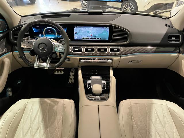 GLE GLE63 S 4マチック+ 認定中古車保証2年 AMGインテリアカーボンパッケージ Burmesterハイエンド3Dサラウンドサウンドシステム パノラミックスライディングルーフ レーダーセーフティーパッケージ 360°カメラシス(10枚目)