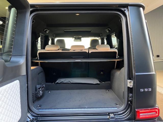Ｇクラス Ｇ６３　ＡＭＧレザーエクスクルーシブパッケージ　マットブラック２１インチアルミ／ＡＭＧカーボンファイバーインテリアトリム／Ｇｍａｎｕｆａｋｔｕｒインテリアプラスパッケージ／Ｇｍａｎｕｆａｋｔｕｒプログラム＋／ナッパレザーシート／リラクゼーション機能（29枚目）