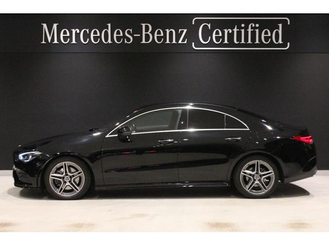 CLAクラス CLA200d AMGラインパッケージ 認定中古車 ワンオーナー AMGラインパッケージ メモリー付きパワーシート シートヒータ ブラインドスポットアシスト リアビューカメラ ステアリングアシスト 自動追従機能 降車時警告機能(4枚目)