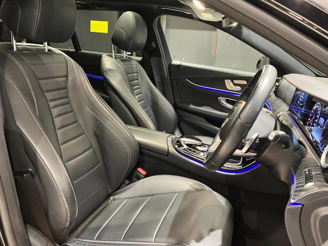 Ｅクラスステーションワゴン Ｅ２２０ｄステーションワゴンアバンギルドＡＭＧライン　弊社ユーザー下取り車　パノラミックスライディングルーフ　本革シート　シートヒーター　全周囲カメラ　レーダーセーフティパッケージ　ＡＭＧライン　アンビエントライト（6枚目）