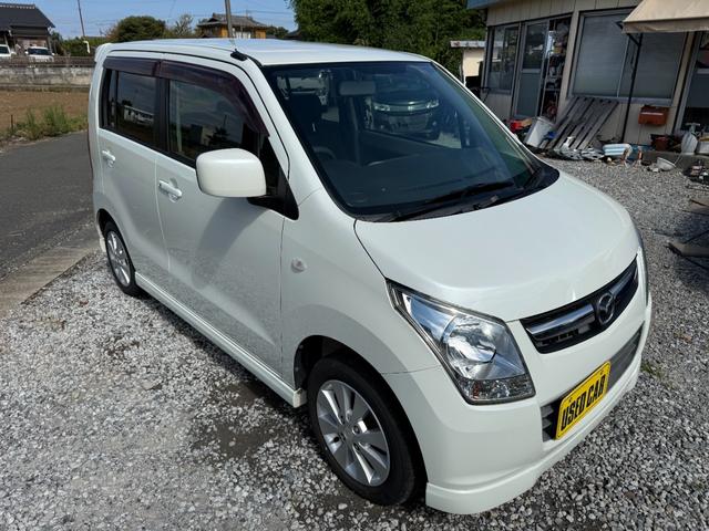 AZワゴン XS オートエアコン スマートキー ABS パワーウインドウ 社外ナビ(4枚目)